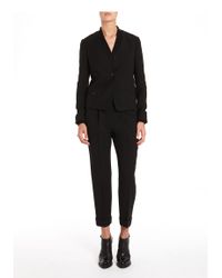 Alexander Wang | Black Crepe Blazer | Lyst