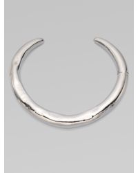 Alexis Bittar | Metallic Liquid Gunmetal Collar | Lyst