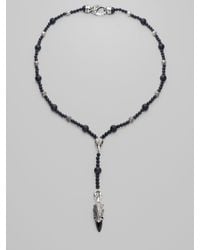 Stephen Webster | Black Onyx & Sterling Silver Necklace for Men | Lyst