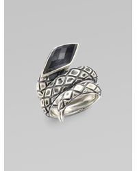 Stephen Webster | Metallic Sterling Silver Snake Ring | Lyst