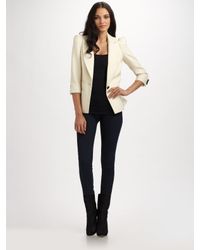 Smythe | White Wool Blazer | Lyst