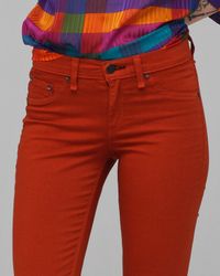 Rag & Bone | Legging in Burnt Orange | Lyst