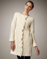Nanette Lepore | Natural Napa Valley Coat | Lyst