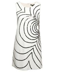 Rachel Zoe | White Peggy Sequin Flower Dress | Lyst