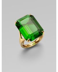 kate spade new york | Green Cocktail Ring | Lyst