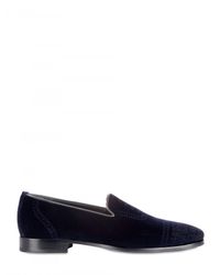 Alberto Moretti | Blue Lasered Francesina Loafers for Men | Lyst