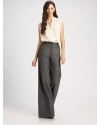 Derek Lam | Black Flared Denim Trousers | Lyst