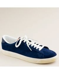 J.Crew | Blue Nike® For J.crew Vintage Collection Suede Tennis Classic Ac Sneakers for Men | Lyst