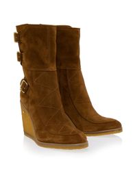 Laurence Dacade | Brown Rabbit Fur Merli Boot | Lyst