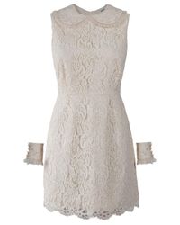 Lucy In Disguise | White Collars and Cuffs Dress | Lyst