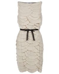 Robert Rodriguez | White Scallop Dress | Lyst