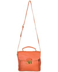 topshop orange bag