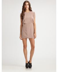Wren | Purple Open-back Silk Dress | Lyst