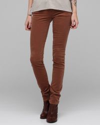 J Brand | Brown Henna 12 Inch Pencil Leg | Lyst