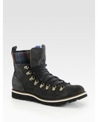 Cole Haan | Gray Air Hunter Hiker Boot in Winter Smoke/plaid for Men | Lyst