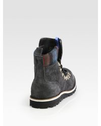Cole Haan | Gray Air Hunter Hiker Boot in Winter Smoke/plaid for Men | Lyst