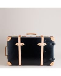 J.Crew | Black Globe-trotter® Centenary 30 Extra-deep Suitcase with Wheels for Men | Lyst