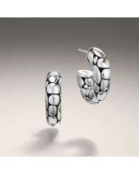 John Hardy | Metallic Small Hoop Earrings | Lyst