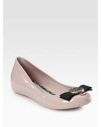 Melissa | Purple Ultragirl And Jason Wu Bow Slides | Lyst