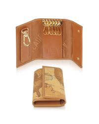 Alviero Martini 1A Classe - Natural Geo Print Key Holder - Lyst