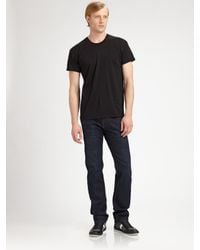 Dior Homme | Black Short Sleeve T-Shirt for Men | Lyst