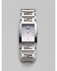 Fendi | Metallic Forever Watch Bracelet | Lyst