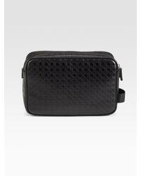 Ferragamo | Black Gamma Travel Bag for Men | Lyst