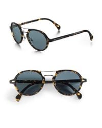Giorgio Armani | Brown Vintage Round Sunglasses for Men | Lyst