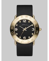 Marc By Marc Jacobs | Black Amy Watch | Lyst