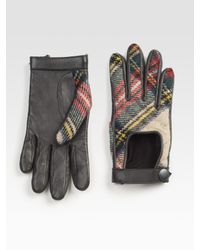 Rag & Bone | Gray The Quilted Driving Glove | Lyst