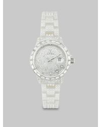 Toy Watch | Total Stones Watch/white | Lyst