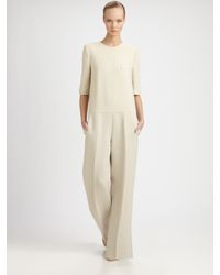 Stella McCartney | Natural Jumpsuit | Lyst