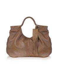 Ralph Lauren Collection - Brown Double Handle Hobo - Lyst