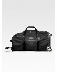 Tumi | Black Alpha Bravo Large Wheeled Duffle for Men | Lyst