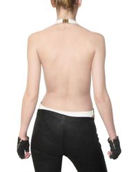 Balmain | White Lycra Bathing Suit | Lyst