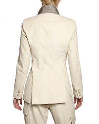 Boy by Band of Outsiders | White Double Breasted Corduroy Jacket | Lyst