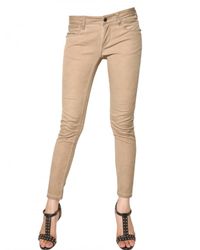 Burberry Brit | Natural Westbourne Washed Stretch Denim Jeans | Lyst