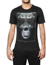 Dead Meat | Black Skull Printed Jersey T-shirt for Men | Lyst