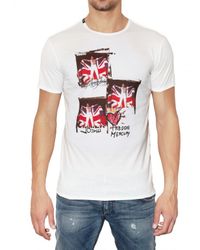 Dolce & Gabbana | White Freddy Mercury Printed Jersey T-shirt for Men | Lyst