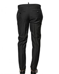 DSquared² | Black Faille Wool Slim Fit Tuxedo Suit for Men | Lyst