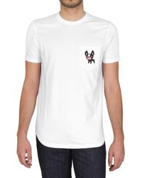 DSquared² | White Dog Logo T-shirt for Men | Lyst