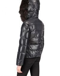 Duvetica | Gray Adhara Fur Down Jacket | Lyst