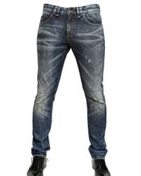 John Galliano | Blue 17,5cm Super Skinny Fit Denim Jeans for Men | Lyst