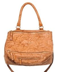 Givenchy | Natural Pandora Medium Leather Shoulder Bag | Lyst