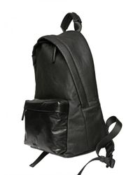 Givenchy | Black Waxed Canvas Leather Pocket Backpack for Men | Lyst