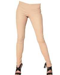 Jay Ahr | Natural Stretch Nappa Leather Leggings | Lyst