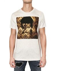 John Richmond | White David Bowie Jersey T-shirt for Men | Lyst