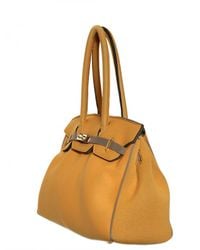 Leghilà | Yellow B-bag Large Neoprene Top Handle | Lyst