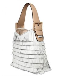 Marc Jacobs | White Victoria Fringed Leather Shoulder Bag | Lyst