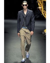 Vivienne Westwood | Blue Cool Wool Skull Pin Jacket for Men | Lyst